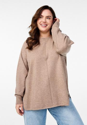 Длинный пуловер