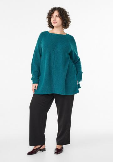 Длинный пуловер