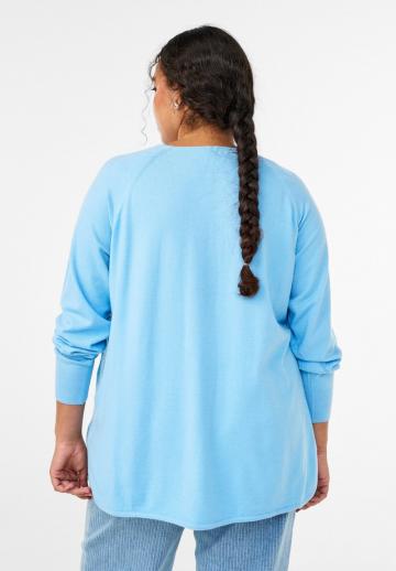 Длинный пуловер