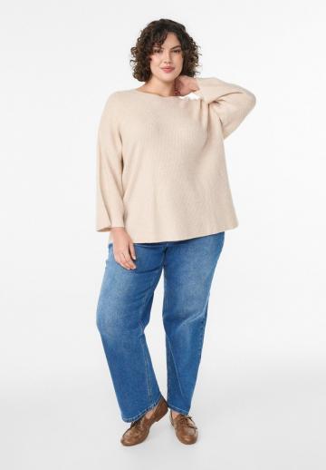 Длинный пуловер