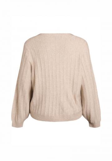 Вязаный жилет