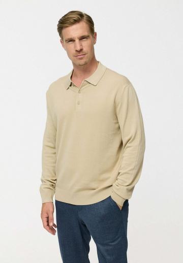 Поло с длинным рукавом