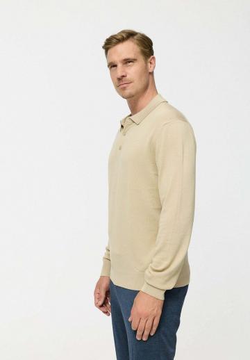 Поло с длинным рукавом