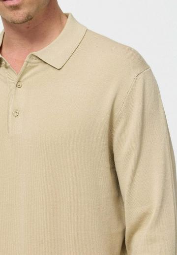 Поло с длинным рукавом