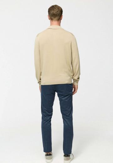 Поло с длинным рукавом