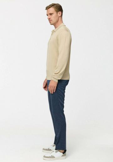 Поло с длинным рукавом