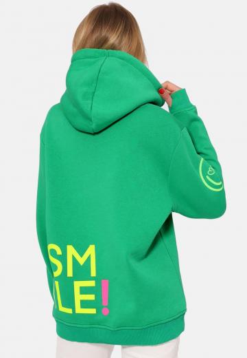 Пуловер с капюшоном