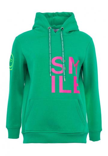 Пуловер с капюшоном