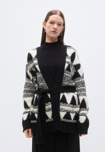 Длинный кардиган