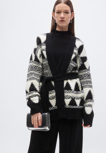 Длинный кардиган