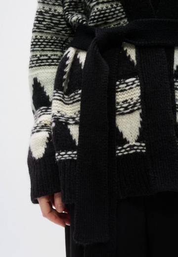 Длинный кардиган