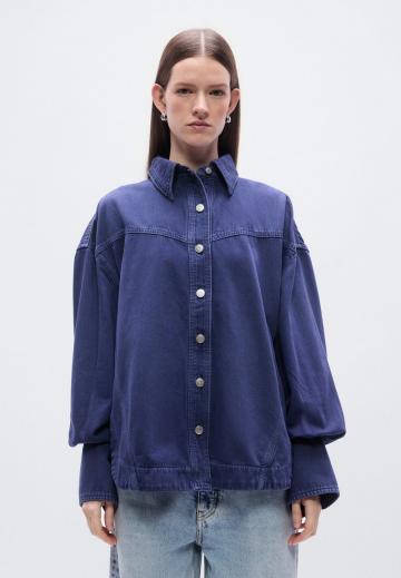 Джинсовая блузка