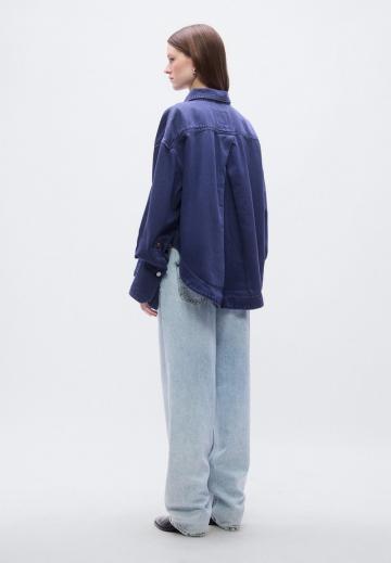 Джинсовая блузка