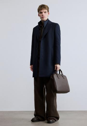 Шерстяное пальто