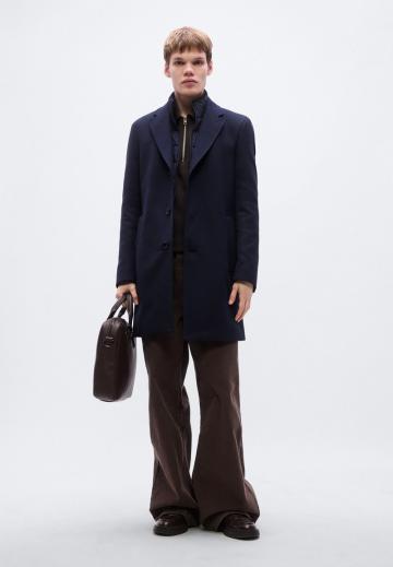 Шерстяное пальто