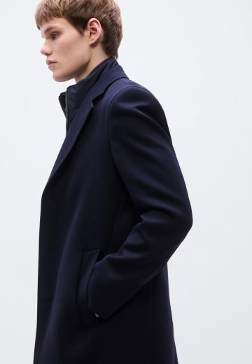 Шерстяное пальто