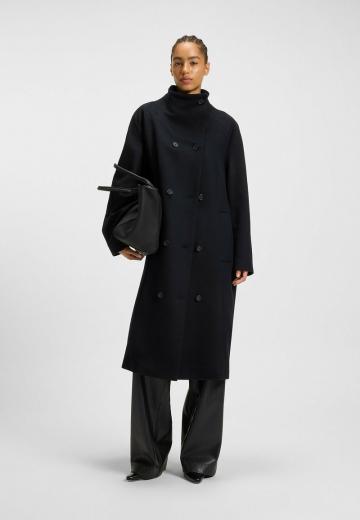 Шерстяное пальто