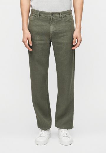Льняные брюки