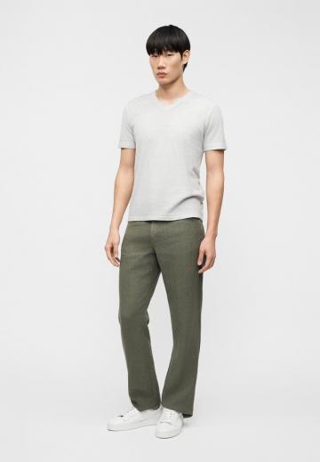 Льняные брюки