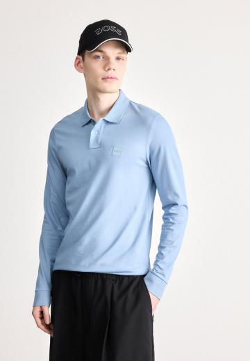 Поло с длинным рукавом