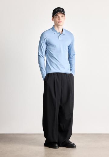 Поло с длинным рукавом