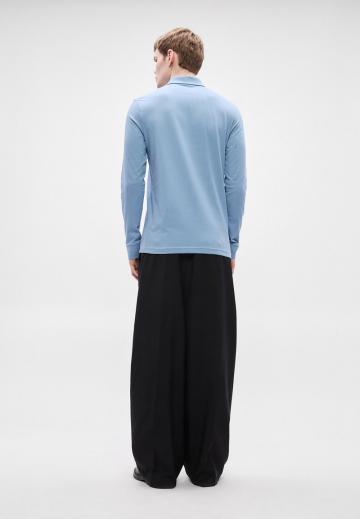 Поло с длинным рукавом