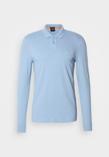 Поло с длинным рукавом