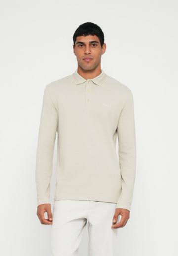 Поло с длинным рукавом