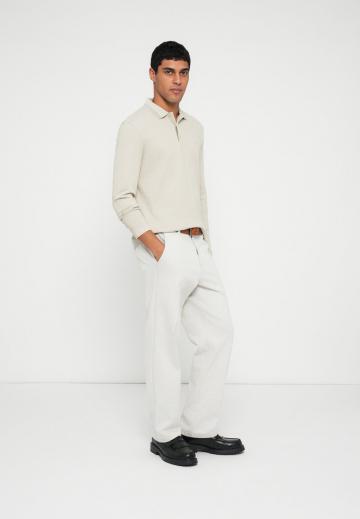 Поло с длинным рукавом