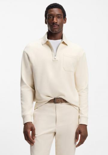 Поло с длинным рукавом