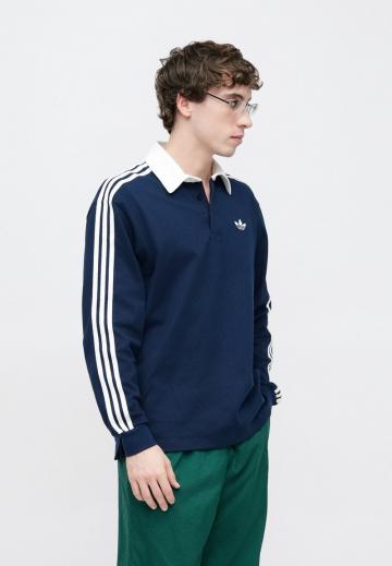 Поло с длинным рукавом