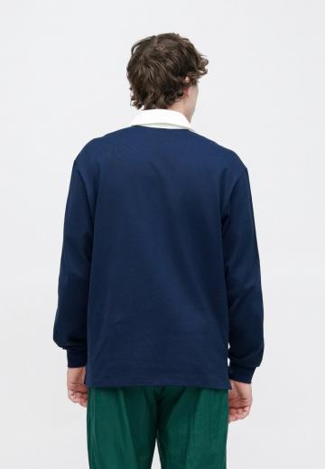 Поло с длинным рукавом