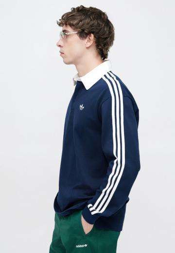 Поло с длинным рукавом