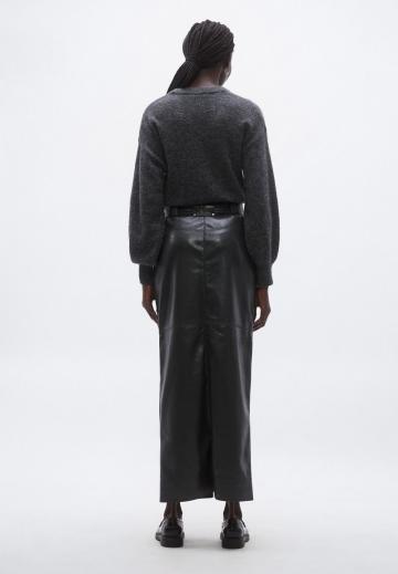 Кожаная юбка