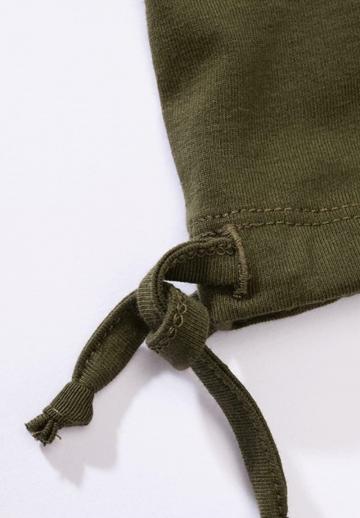 Юбка с накладными карманами