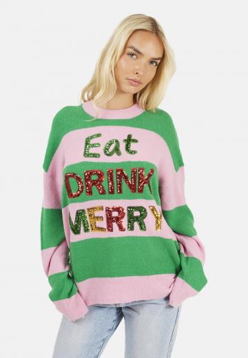 Длинный пуловер