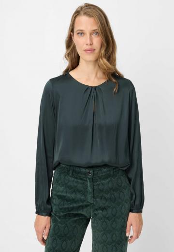 Атласная блузка