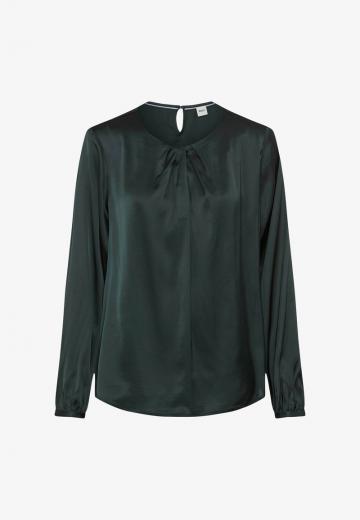 Атласная блузка