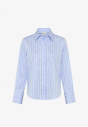 Атласная блузка