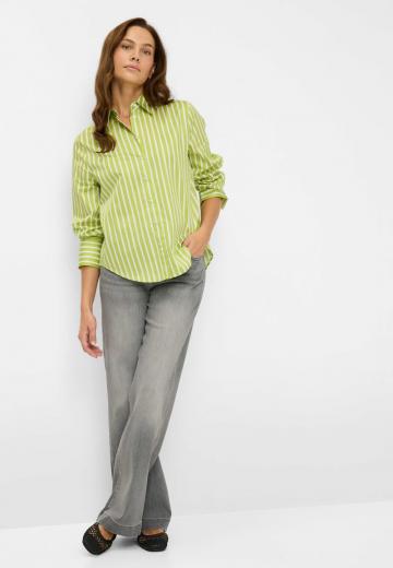 Атласная блузка