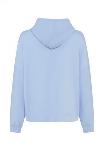 Пуловер с капюшоном