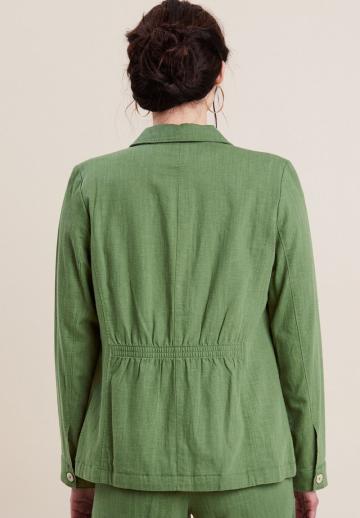 Блейзер с накладными карманами