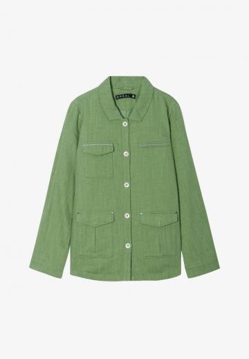 Блейзер с накладными карманами