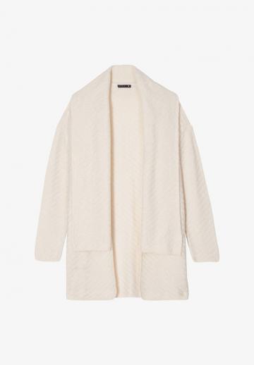 Длинный жилет