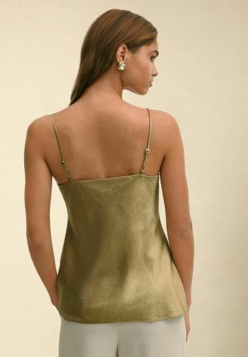 Топ на бретельках