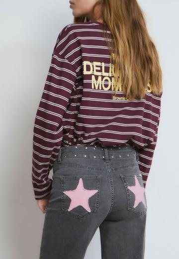 Клешеные джинсы