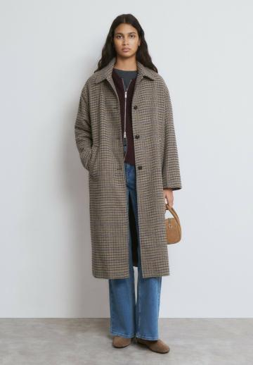 Шерстяное пальто