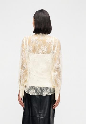 Кружевная блузка