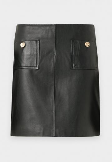 Кожаная юбка