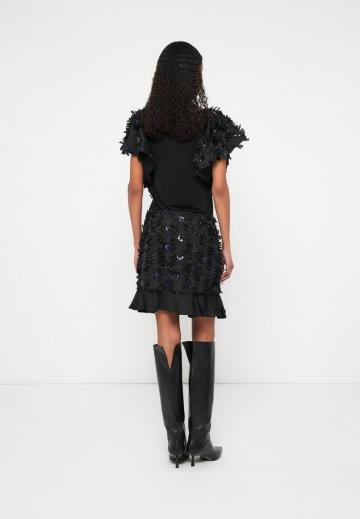 Юбка с воланами